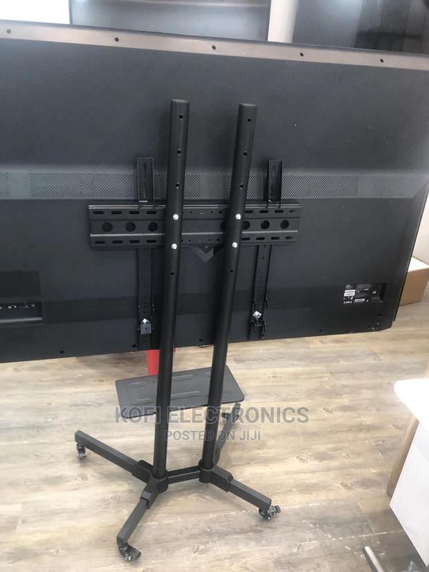 For Home and Hotel, Upto 70" Steel Free Unit Mobile TV Cart · Photo 1