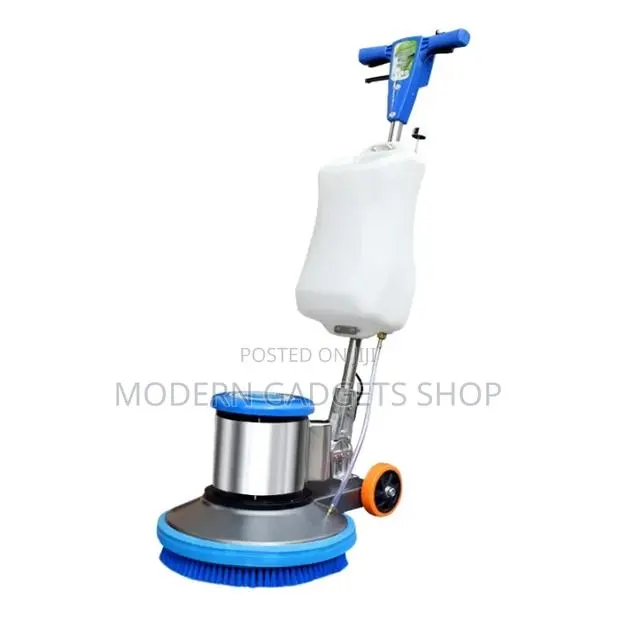 Industrial Floor Scrubbing Machine With Hard and Soft Brushes