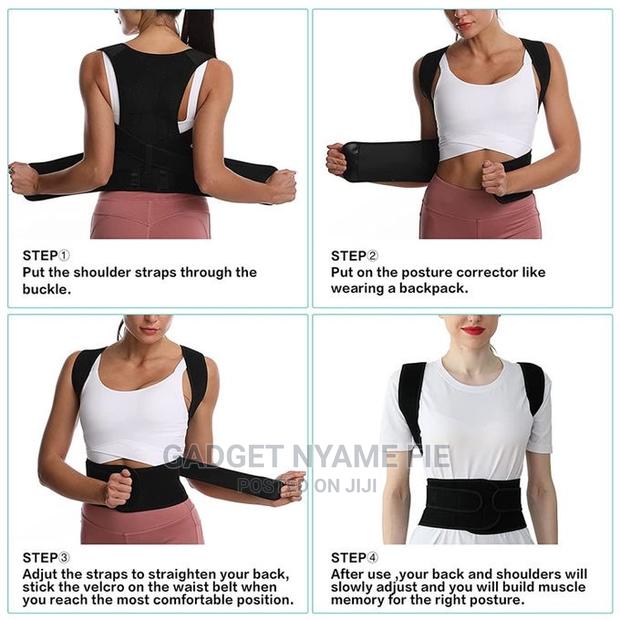 Get Relief Posture Corrector Back Shoulder Lumbar Brace Belt · Photo 4