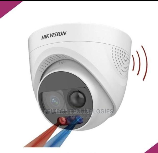 Hikvision Ds-2ce72dot-Pirxf 2mp Pir Siren Fixed Camera · Photo 2