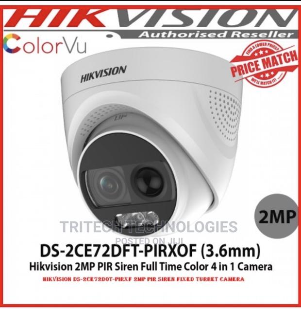 Hikvision Ds-2ce72dot-Pirxf 2mp Pir Siren Fixed Camera · Photo 4