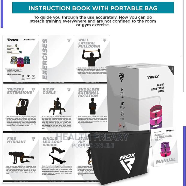 Resistance Band RDX Fabric for Training Booty Glutes Fitness · Photo 5
