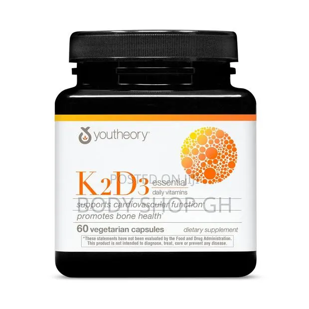 K-2 + D3 - Bone Heart Health Support - Vitamin D3 + Vitamin · Photo 1