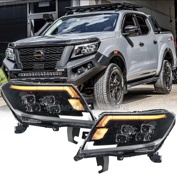 Nissan Navara 2014-2017-2018-2019-2020-2021-2022 Led Headlight Pair · Photo 1