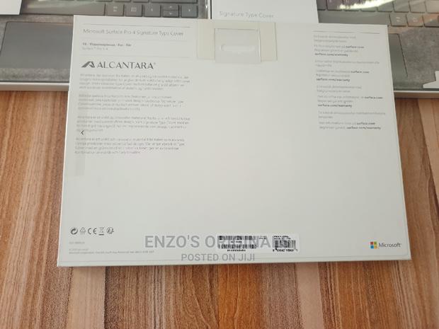 Microsoft Surface Pro 3 to Pro 7 Keyboard Gray Alcantara New Sealed · Photo 3