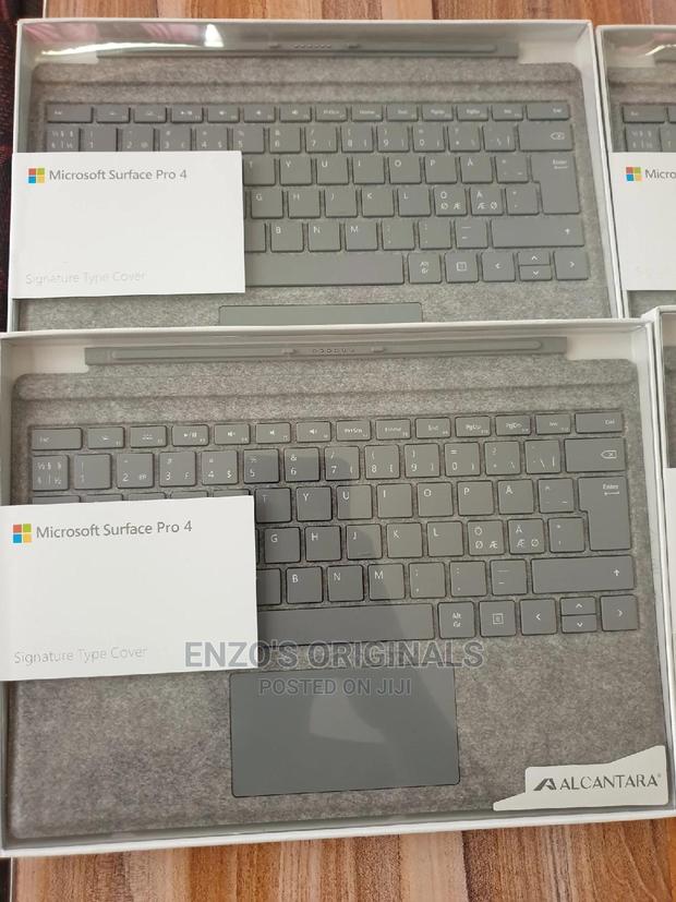 Microsoft Surface Pro 3 to Pro 7 Keyboard Gray Alcantara New Sealed · Photo 2