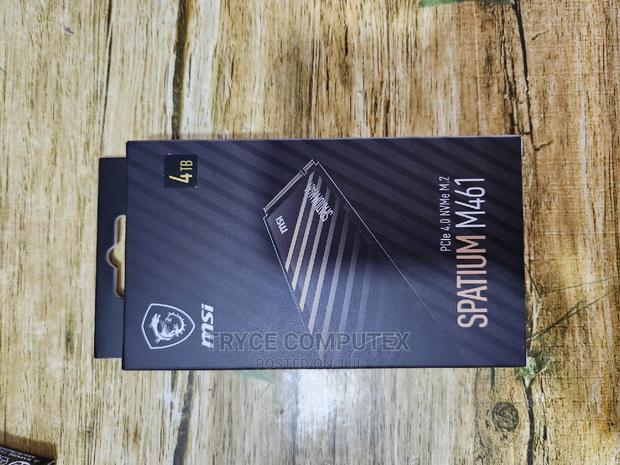 Msi 4tb Nvme SSD Drive for Laptop and Desktop · Photo 2