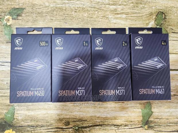 Msi 4tb Nvme SSD Drive for Laptop and Desktop · Photo 1