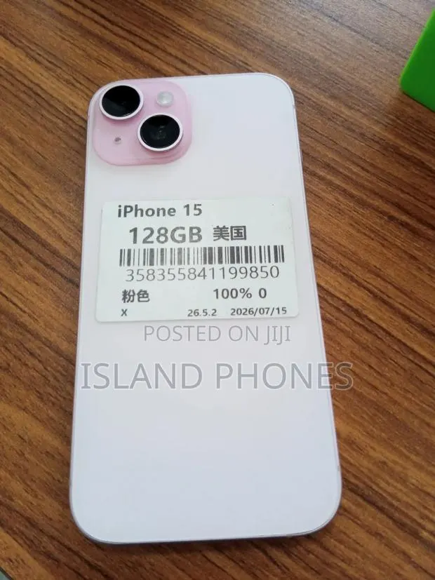 Apple iPhone 15 128 GB Pink · Photo 1