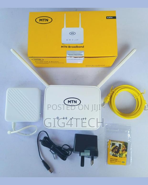 MTN Broadband 4g Router ZLT S20 With Powerbank · Photo 1