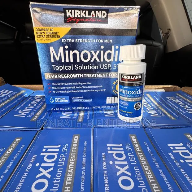 Original Minoxidil Kirkland Liquid (6 Bottles) · Photo 1