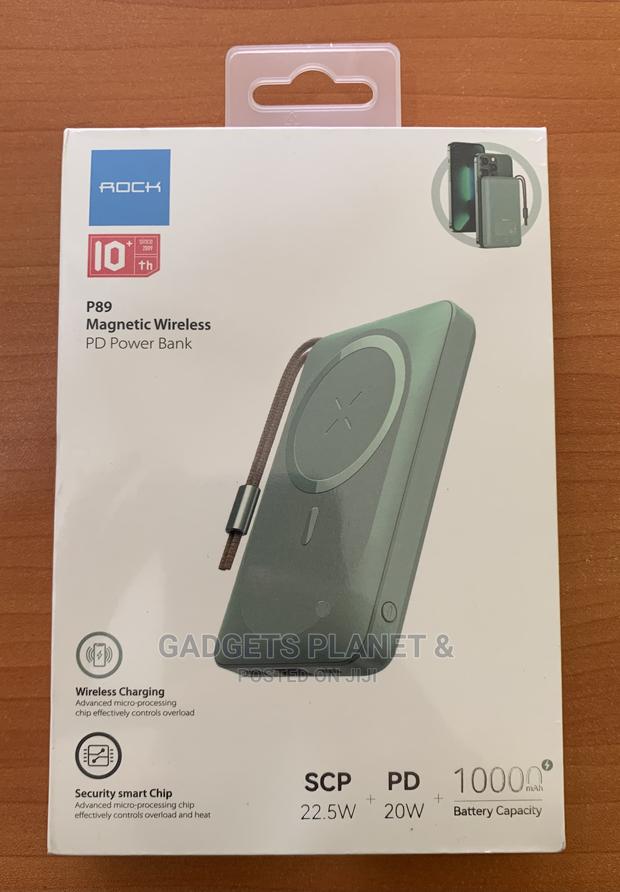 Rock Quick Charge Wireless Powerbank 10,000mah - 22.5W PD · Photo 1