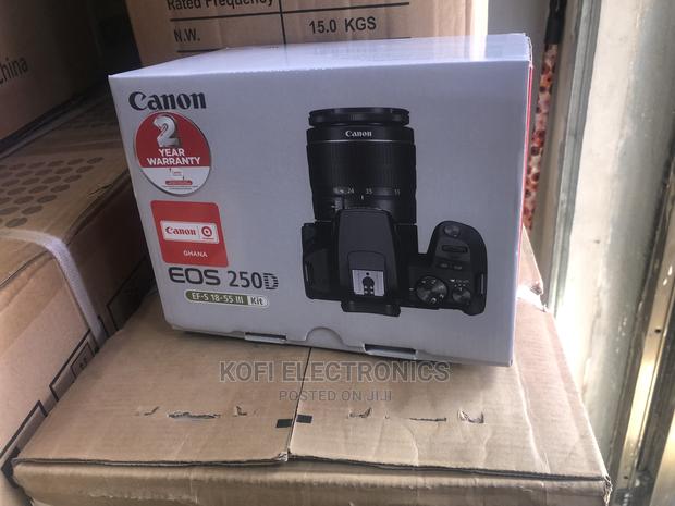 Sleek Canon EOS 250D DSLR Camera With 18-55mm STM Lens · Photo 1