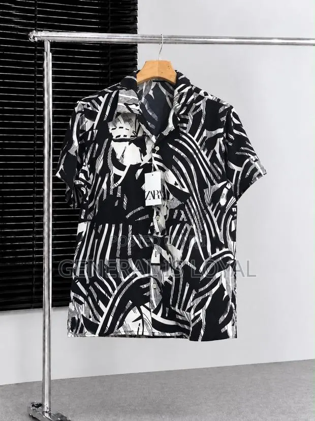 Zara Multi Color Men’s Summer Shirt · Photo 1