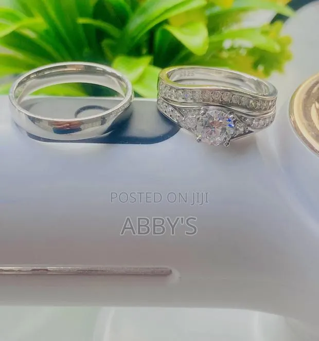 Luxury Ring for Couples 100% 925 Sterling Silver-3pcs · Photo 1