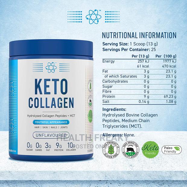 Keto Collagen Protein Anti Aging Skin Hair Nails · Photo 5
