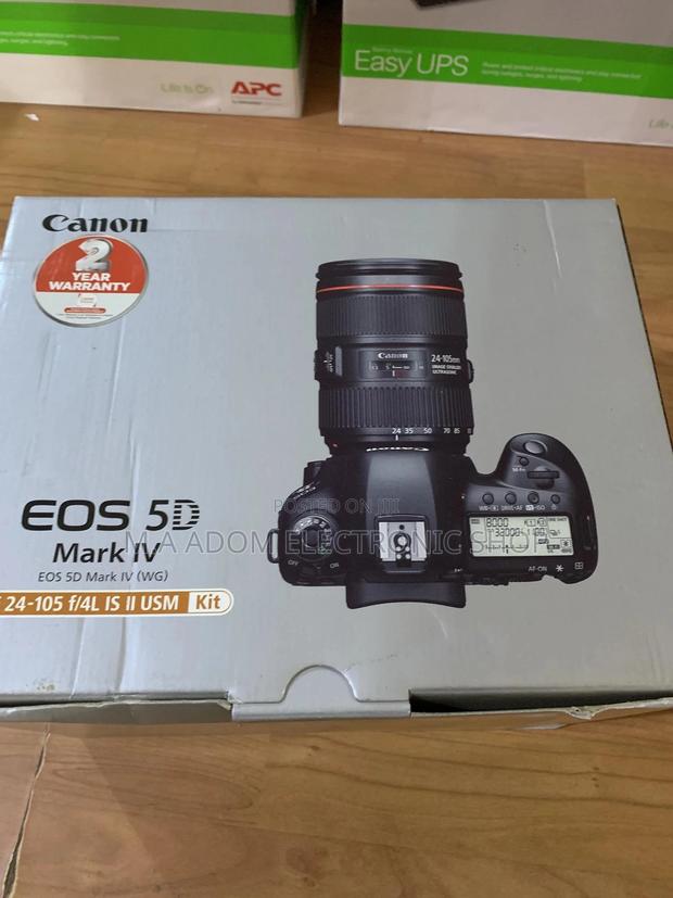 Checkout the Brand New Canon 5D Mark IV CAMERA WITH LENS · Photo 1