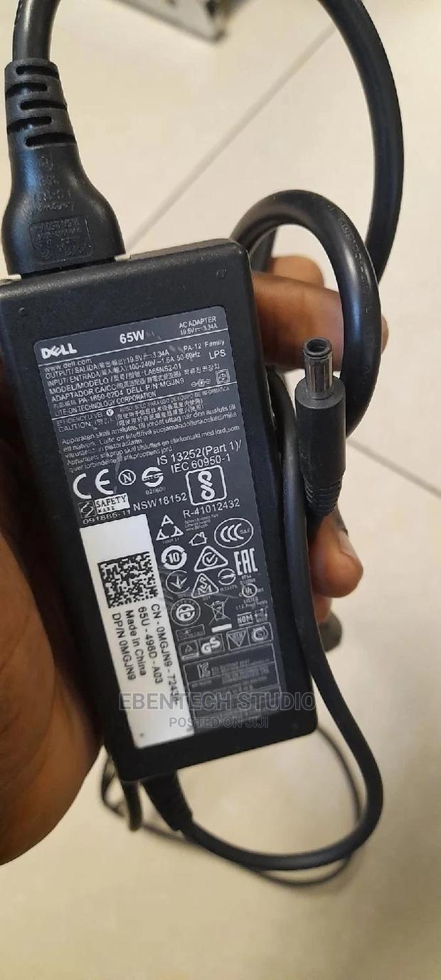 Dell 65W Small Pin Complete Charger 19.5v 3.34A Original · Photo 3