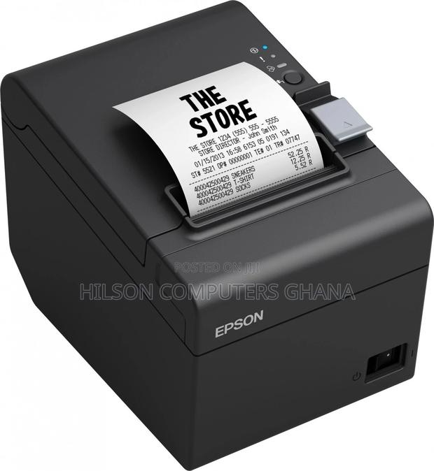 Epson Tm-T20iii-011 Thermal Pos Receipt Printer – Black · Photo 1