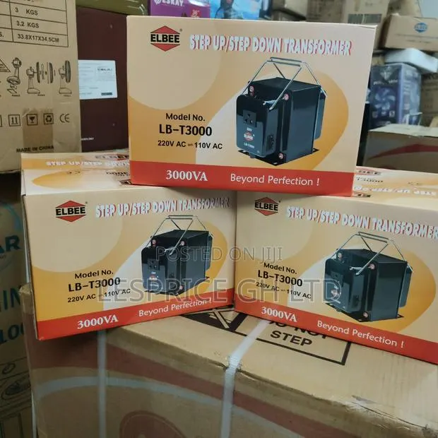 Super Efficient 3000Watts Step Up and Down Transformer From Elbee · Photo 1