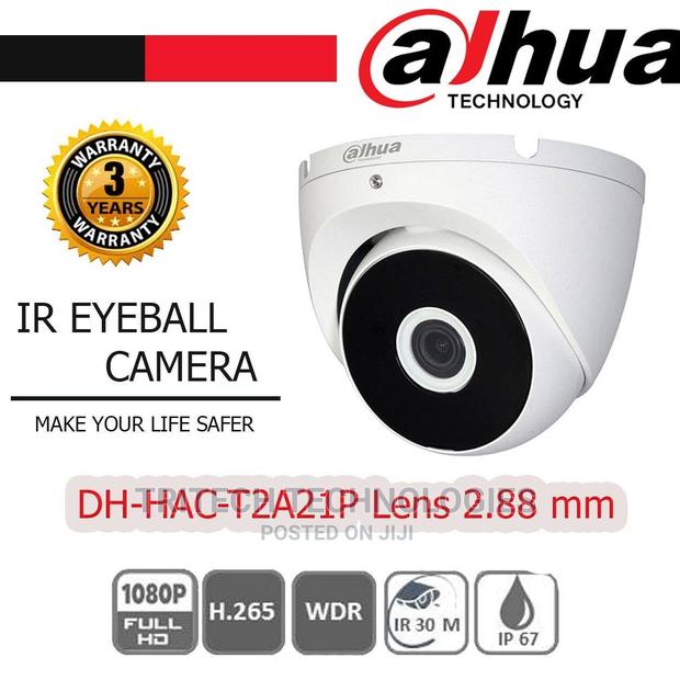 Dahua Camera Hac-T2a21 2mp (1080p) Hdcvi Ir Eyeball Camera · Photo 1