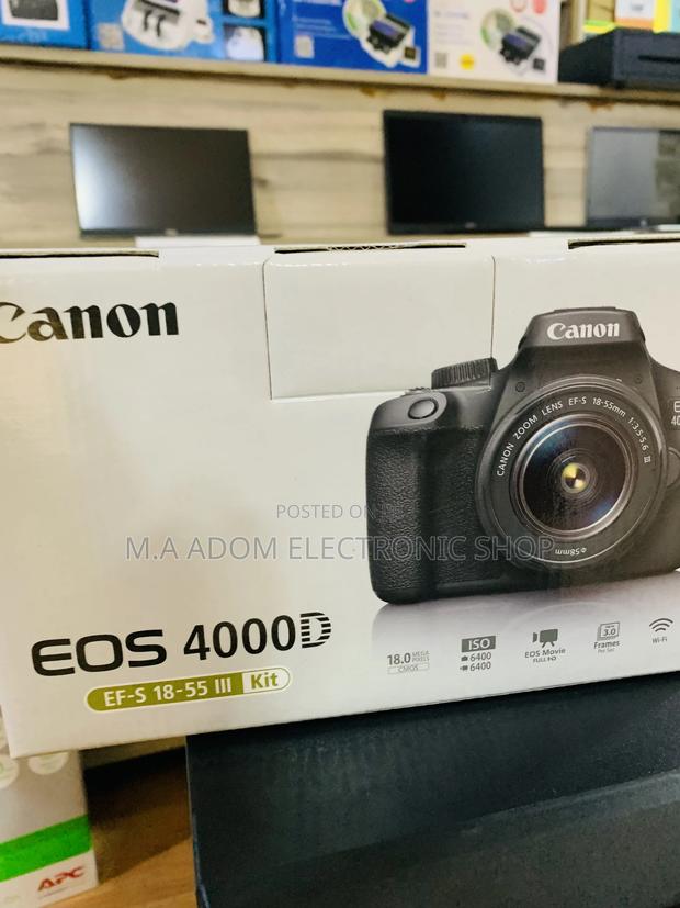 Very Cheap Durable Canon Eos 4000D With Lens · Photo 1