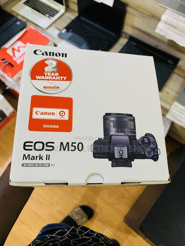 Canon M50 Mark II Plus Free Lens · Photo 1