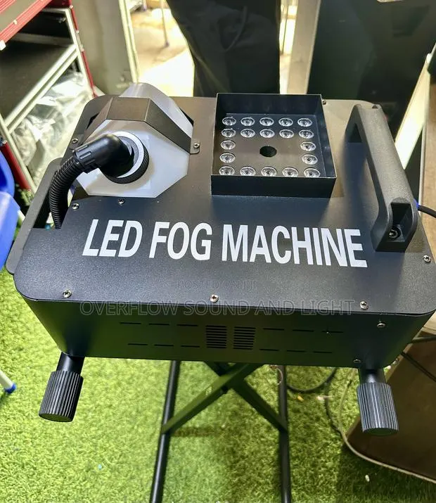 1500w Smoke Fog Machine DJ Party Light RGB 24 LED Light · Photo 1