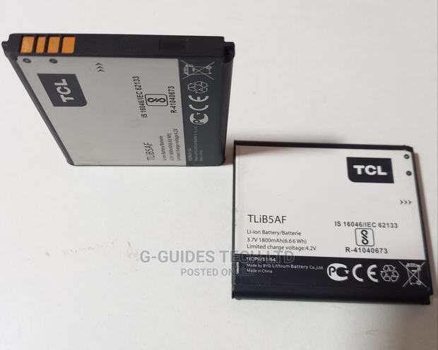 TCL 3.7V 1800mah Rechargeable Battery, Li-Ion TCL Battery · Photo 1