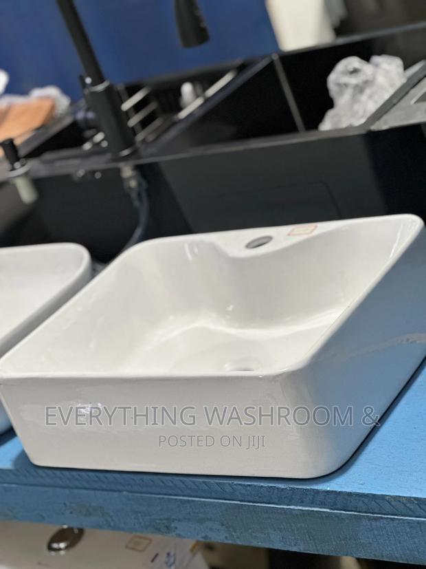 Countertop Basin_square Pedicure Bowl_ceramic Bowl · Photo 1