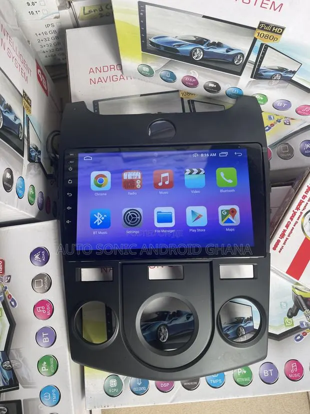 KIA Forte 2012 Android Infotainment Upgrade Screen 8” · Photo 1