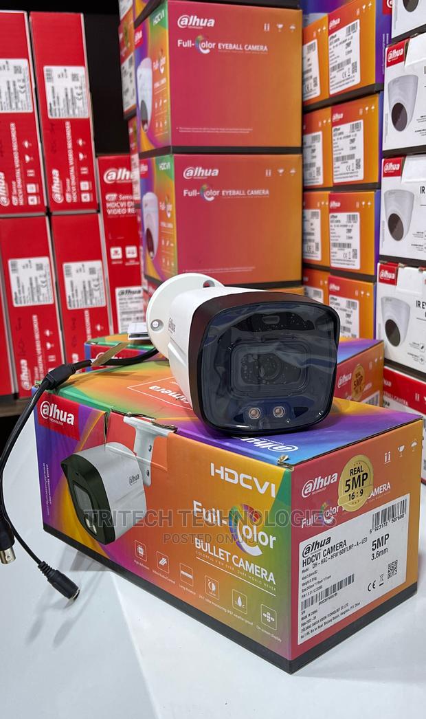 Dahua 5mp Full Color Dh-Hac-Hfw1509tlmp-a-Led With Sound · Photo 1