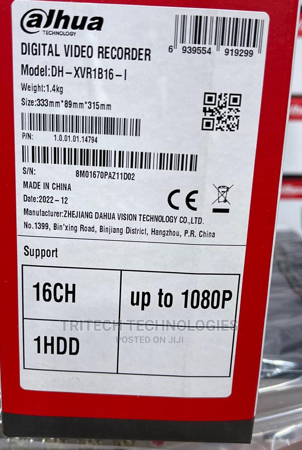 Dahua 16ch DVR 2mp (1080p) · Photo 3