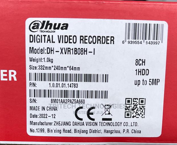 Dahua Xvr1br1b08h 8ch Up to 5mp · Photo 3