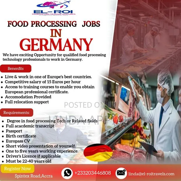 Food Processing Jobs · Photo 1