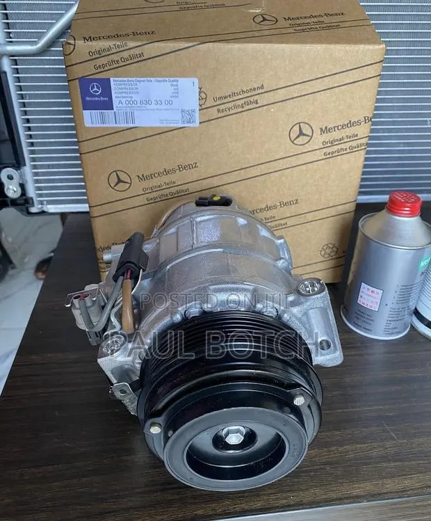 Mercedes-Benz C-Class Air Conditioner Compressor/Motor. · Photo 1