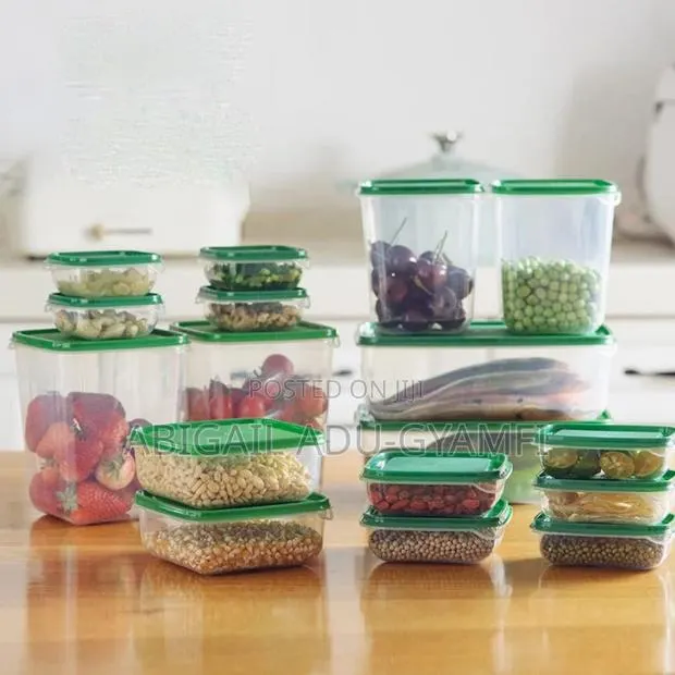 17pcs Plastic Food Container · Photo 1