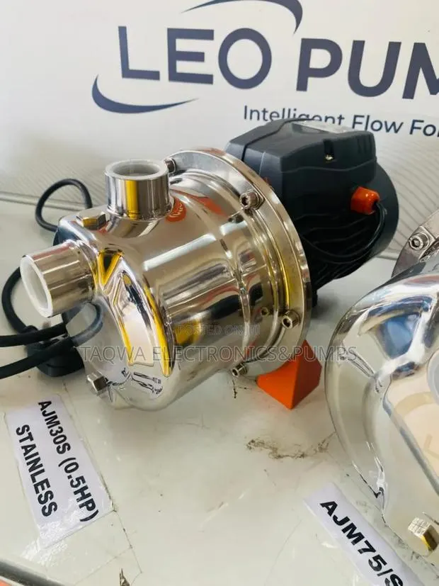 High Pressure- 0.5hp - Stainless - Water Pump · Photo 1