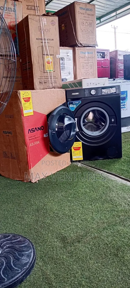 Genuine Asano 8kg Front Load Washing Machine 8kg · Photo 1