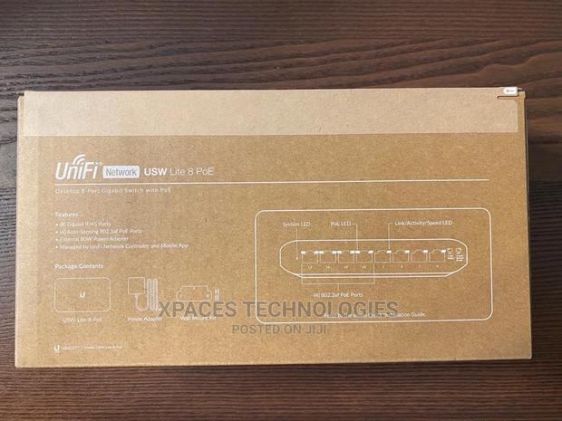 Ubiquiti Unifi Lite 8port Gigabit Poe+ Managed Switch · Photo 2