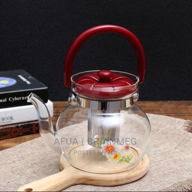Borosilicate Infuser Glass Pot · Photo 3