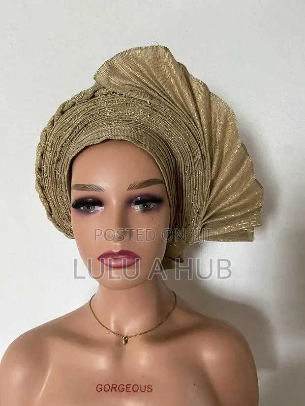Auto Gele Pre- Tied Head Gear · Photo 1