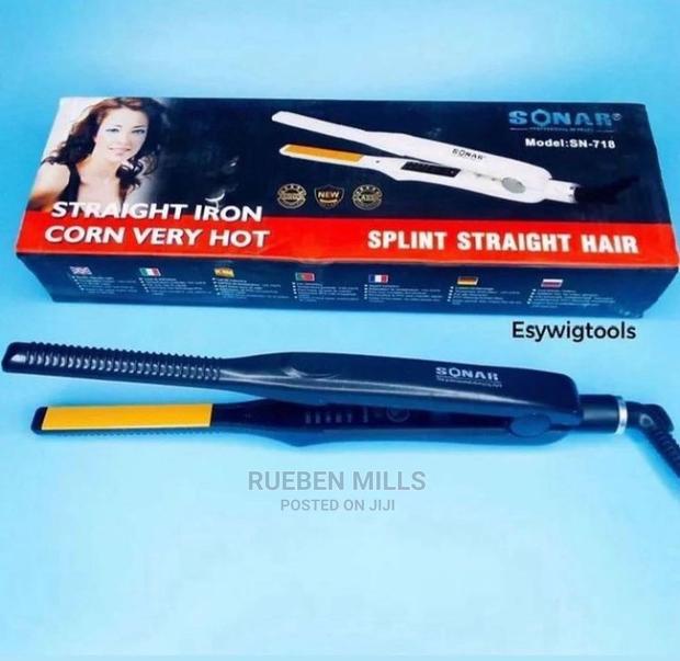 Black Slim Hair Straightener · Photo 1
