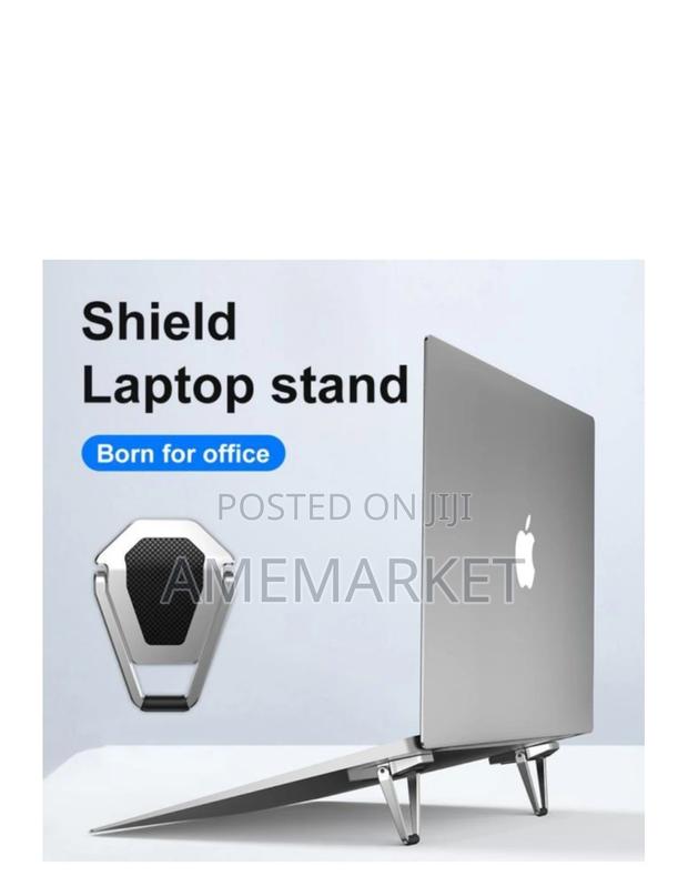 Portable Metal Foldable Adjustable Metal Laptop Stand · Photo 1
