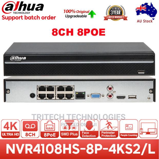 Dahua Nvr4108hs-8p-4ks2/ 8 Channel 1 HDD 1U 8poe · Photo 1