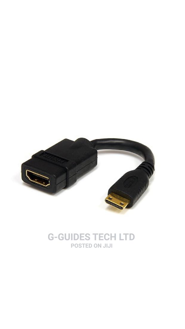 Mini HDMI Male to HDMI Female Cable · Photo 1