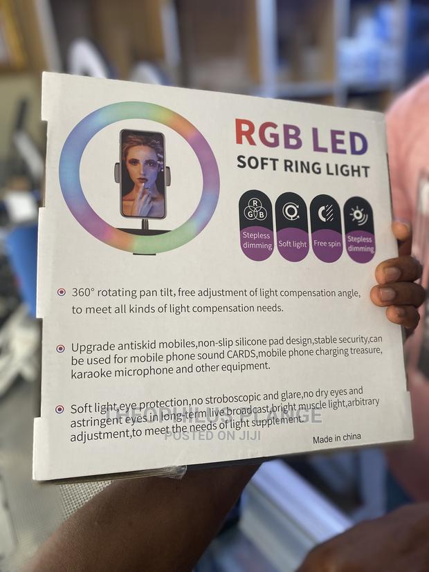 10 Inches RGB Ring Light for Photos and Videos · Photo 3