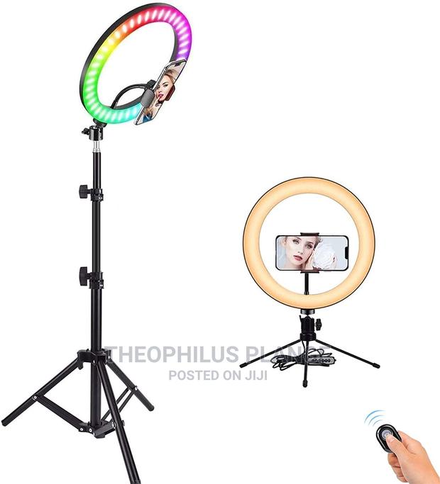 10 Inches RGB Ring Light for Photos and Videos · Photo 1