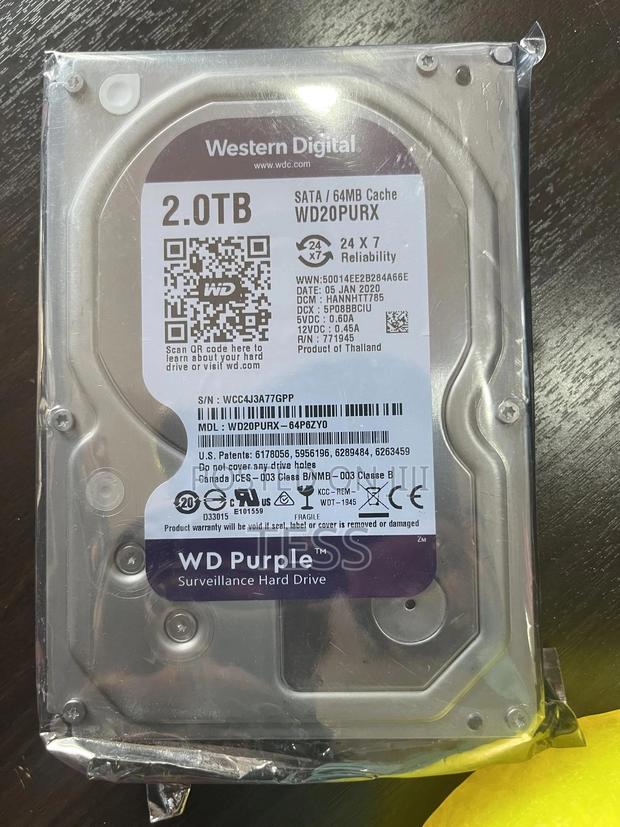 2tb Surveillance HDD W/D Purple · Photo 2