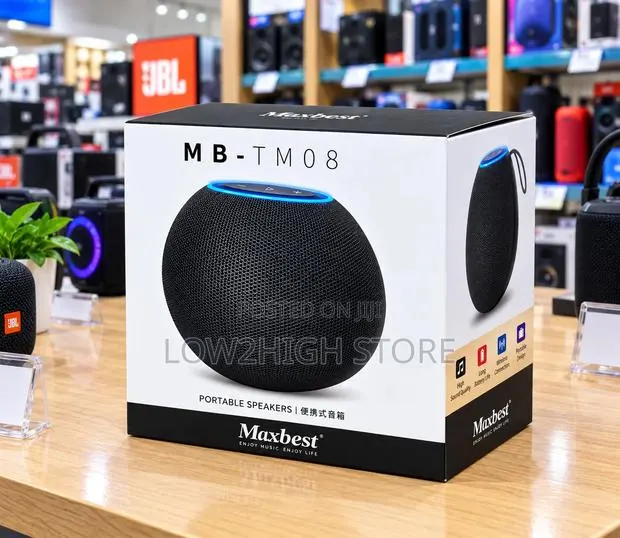 Maxbest MB-TM08 16W Deep Bass RGB Bluetooth Speaker - Low2High · Photo 1